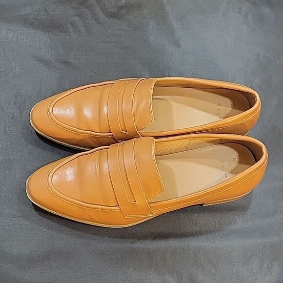 A.NEW.DAY POINTED TOE SLIP-ON CLOVER LOAFER FLAT SHOE - Picture 7 of 15
